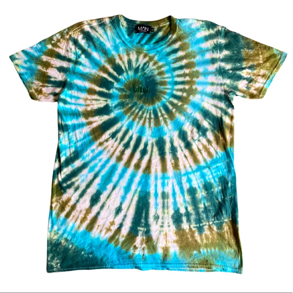 Oversized BoohooMAN x Payaaso custom Tie dye